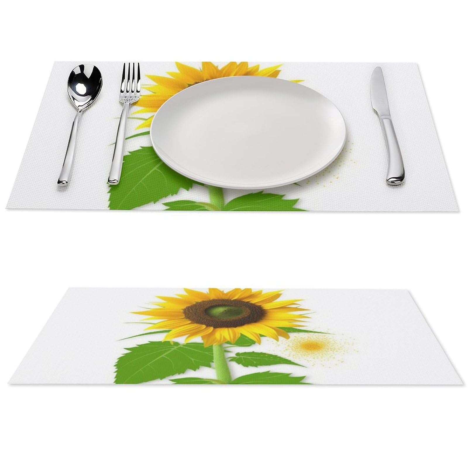 Set de table lavable et durable en PVC thermorésistant pour salle à manger