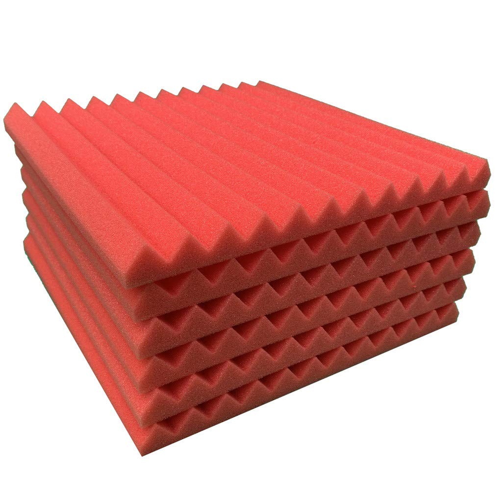 Buy MAMaiuh 6pcs Acoustic Foam Tiles Square Shapes Soundproofing Foam