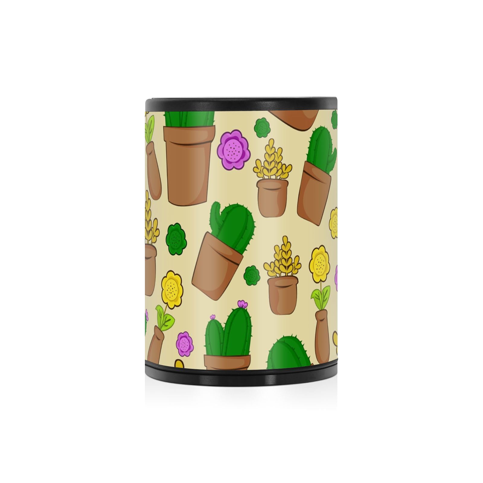 Cactus Pots Plants Botany Pattern Ashtrays For Cigarettes Outdoor with Lid  Smell Proof Stainless Steel Portable Smokeless Butt Cans Cigarette  Receptacle Ash Tray With Lid Outdoor for Car Cup Holder : Amazon.ca: