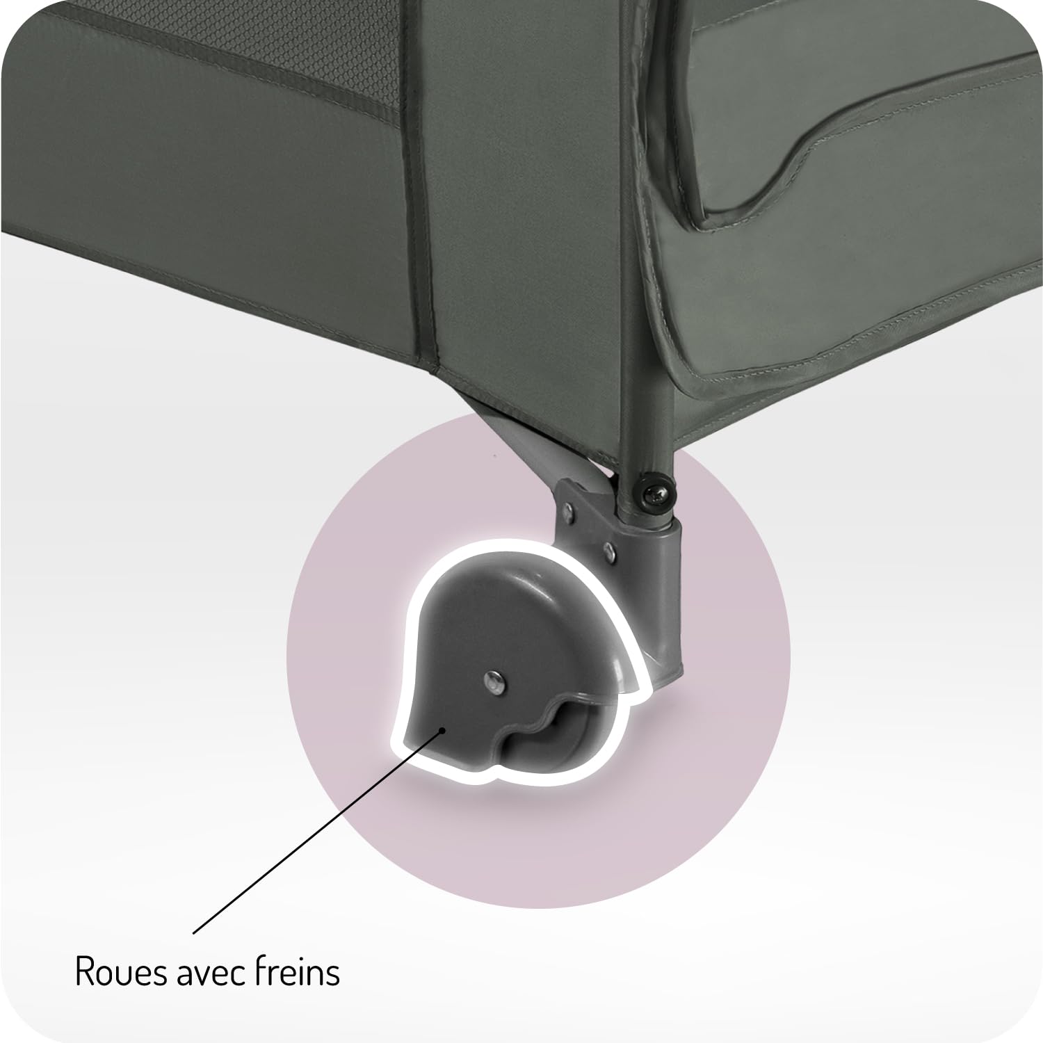 Momi Lit de Voyage BELOVE Plus 2 en 1, Pliable, 2 Niveaux de Couchage pour bébés Jusqu’à 9 kg et Enfants Jusqu’à 15 kg, avec Matelas, Barre de Jeu, Matelas à Langer et Sac de Transport