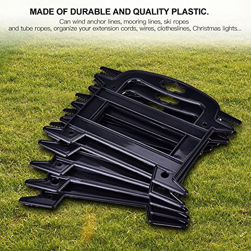 Set di avvolgicavo per paracord, plastica per