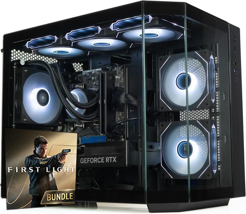 ionz Gaming Desktop PC, Ryzen 7 7700X, Nvidia RTX 5070 Ti 16GB OC
