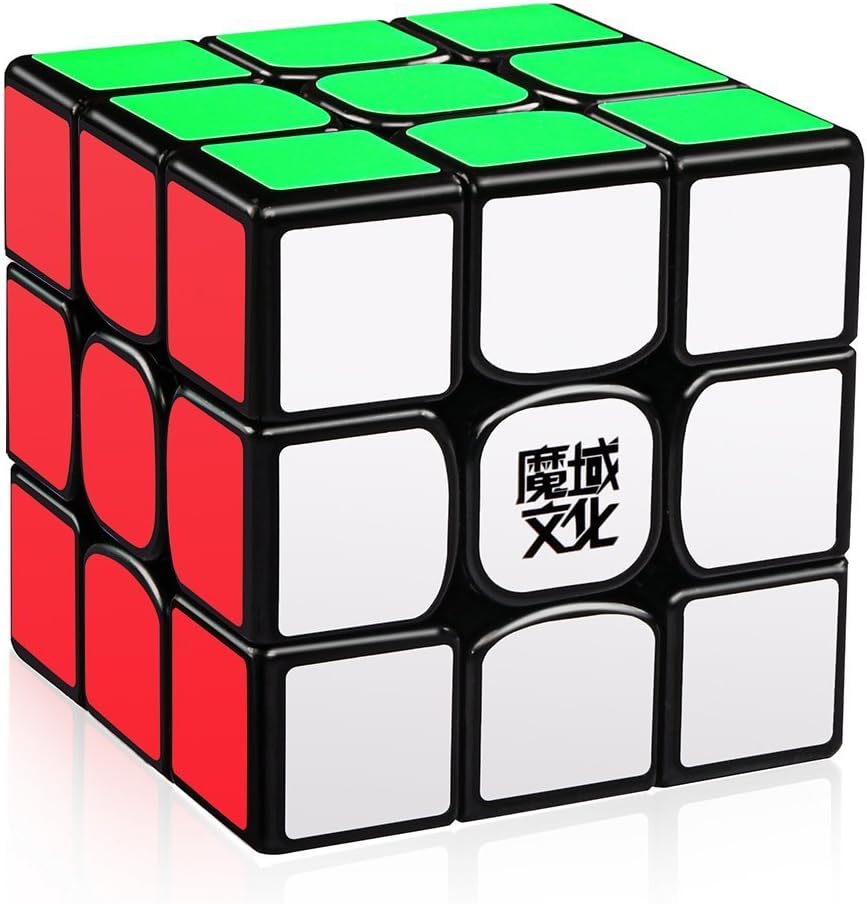 D-FantiX Moyu Weilong GTS V2 M Magnetic Speed Cube 3x3, Weilong GTS2 M Magic Cube Puzzle Black