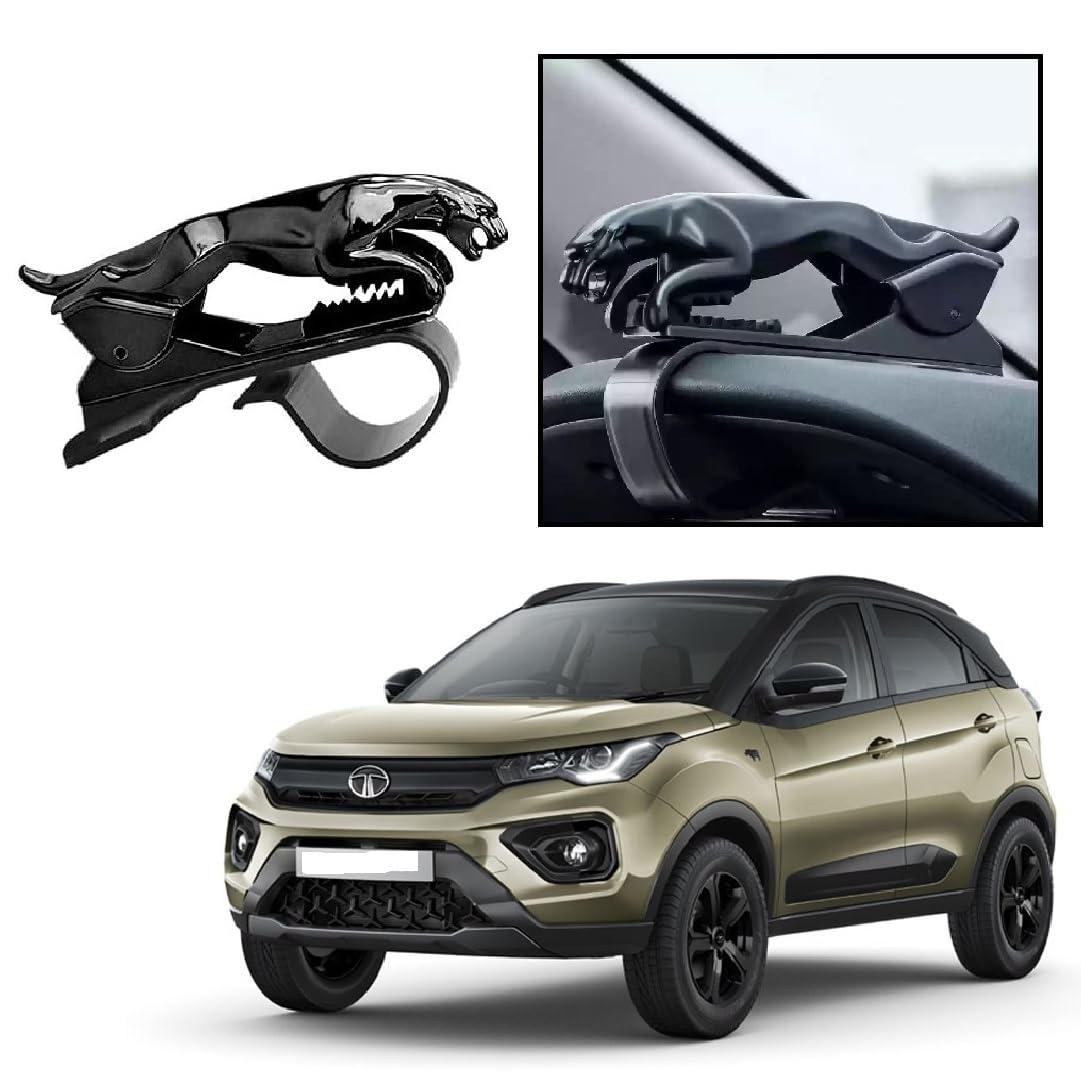 Best Fix Clip Type Jaguar Shape Car Dashboard Mobile Stand Holder for Tata Nexon-image-46