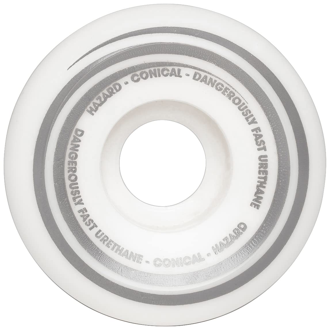 Rueda de monopatín 52mm Radio Active CS Conical Blanco