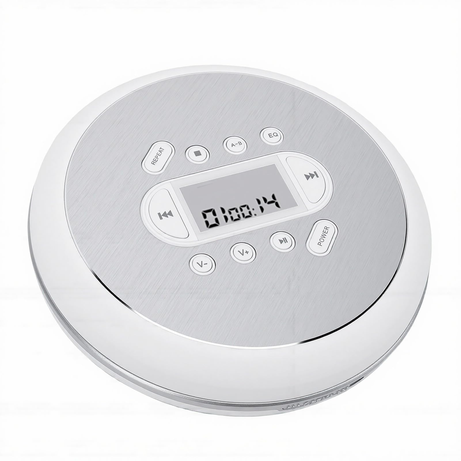 Lettore CD Portatile Lettore Musicale Leggero Anti-salto con Auricolari per Casa e Viaggio Realizzato in ABS Resistente