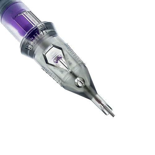 Cartucho de aguja Bishop Da Vinci V2 Liners Cartuchos de tatuaje (Regular (12), 09RLT Long Taper)