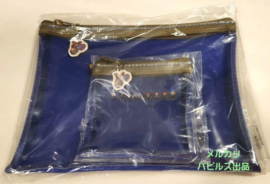 ファイアーエムブレム 風花雪月 クリアケース 2種セット 青獅子の学級　ポーチ ファイアーエムブレム 風花雪月 クリアケース2種セット 青獅子の
