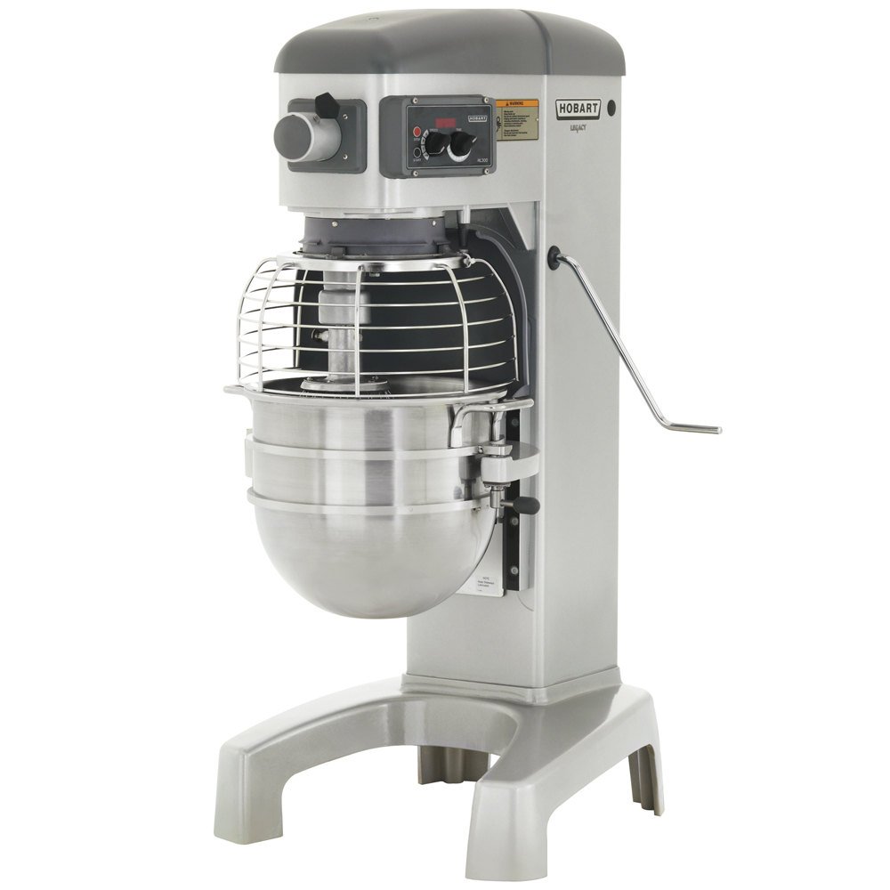 Planetary Mixer by Hobart – 25.0 quarts, Aluminum, Metallic, Model HL200-10STD