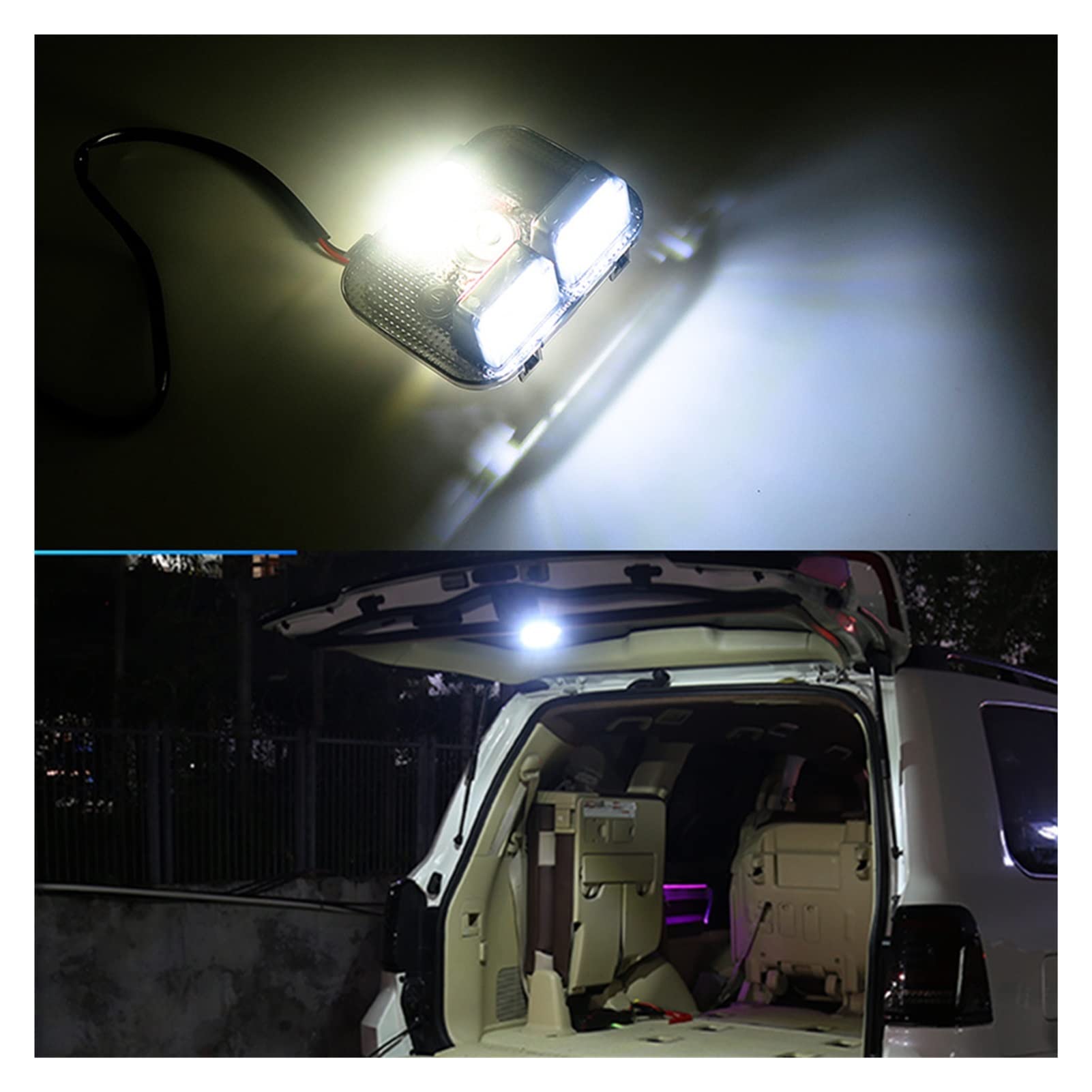 R144 トヨタランドクルーザー200系 トランクハッチ用LEDランプ ロゴ