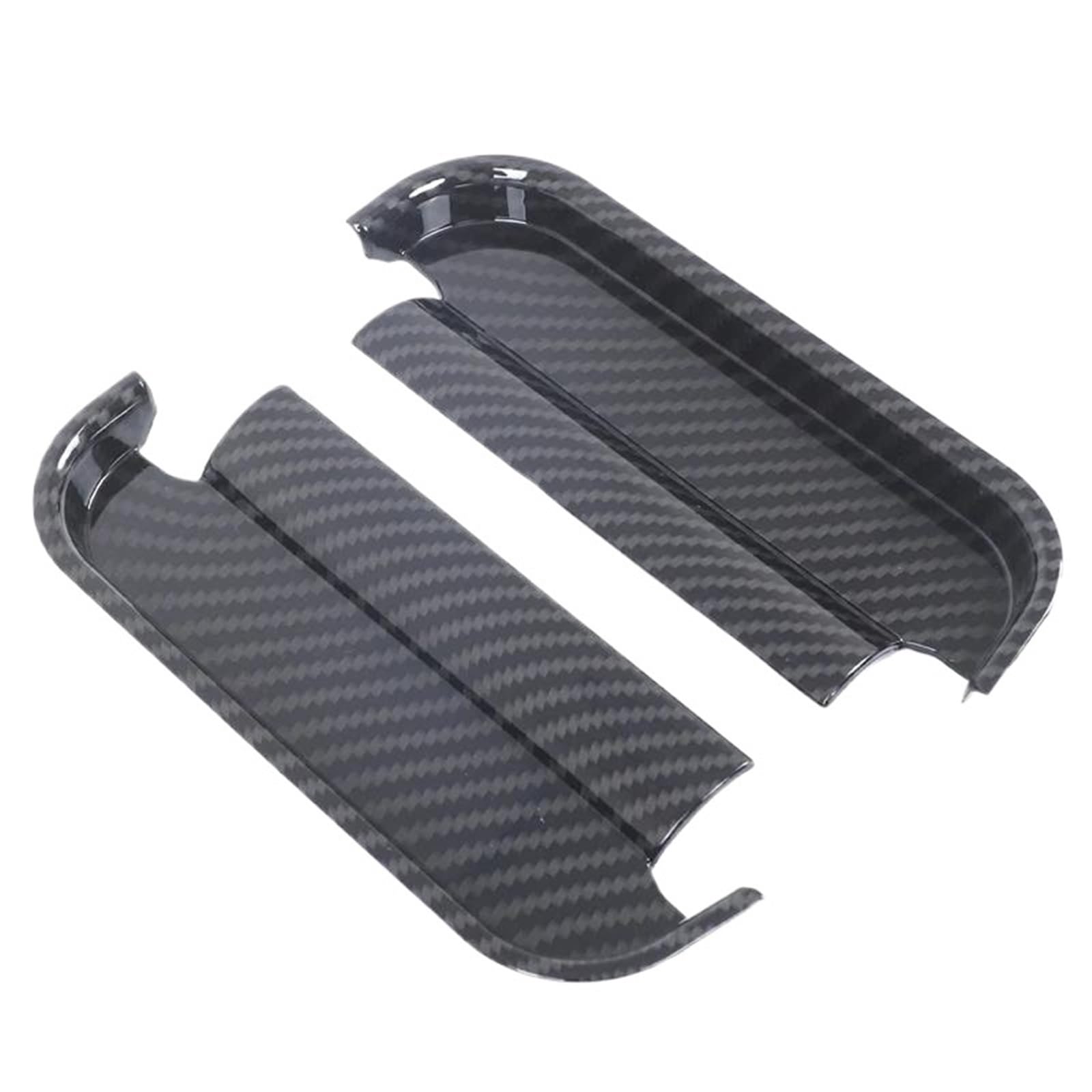 Mcqnds Carbon Look Abs Car Door Handle Storage Box Partition Storage Box For Toyota For Fj Cruiser 2007-2021(Carbon Look)
