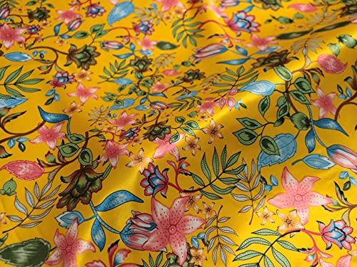 Luxurious Vintage Satin Charmeuse Fabric for Elegant Fashion and Home Decor – Soft Yellow Upholstery Material for Scarves, Gowns, and More 5 Luxurious Vintage Satin Charmeuse Fabric for Elegant Fashion and Home Decor – Soft Yellow Upholstery Material for Scarves, Gowns, and More - Image 4