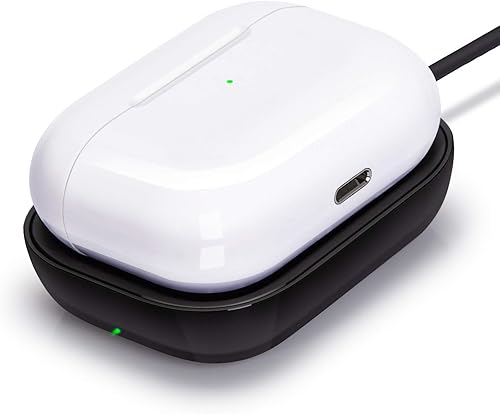 FutureCharger - Cargador inalámbrico para Airpods, estación de carga inalámbrica para Airpods, funda de carga inalámbrica, almohadilla de carga