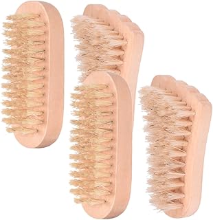 Beavorty 4 Pçs Escova De Limpeza De Unhas Escova De Limpeza De Unhas Escova De Limpeza De Unhas Escova De Esmalte Limpador De Dedos E Unhas Limpador De Unhas Escovas De Manicure Escova De