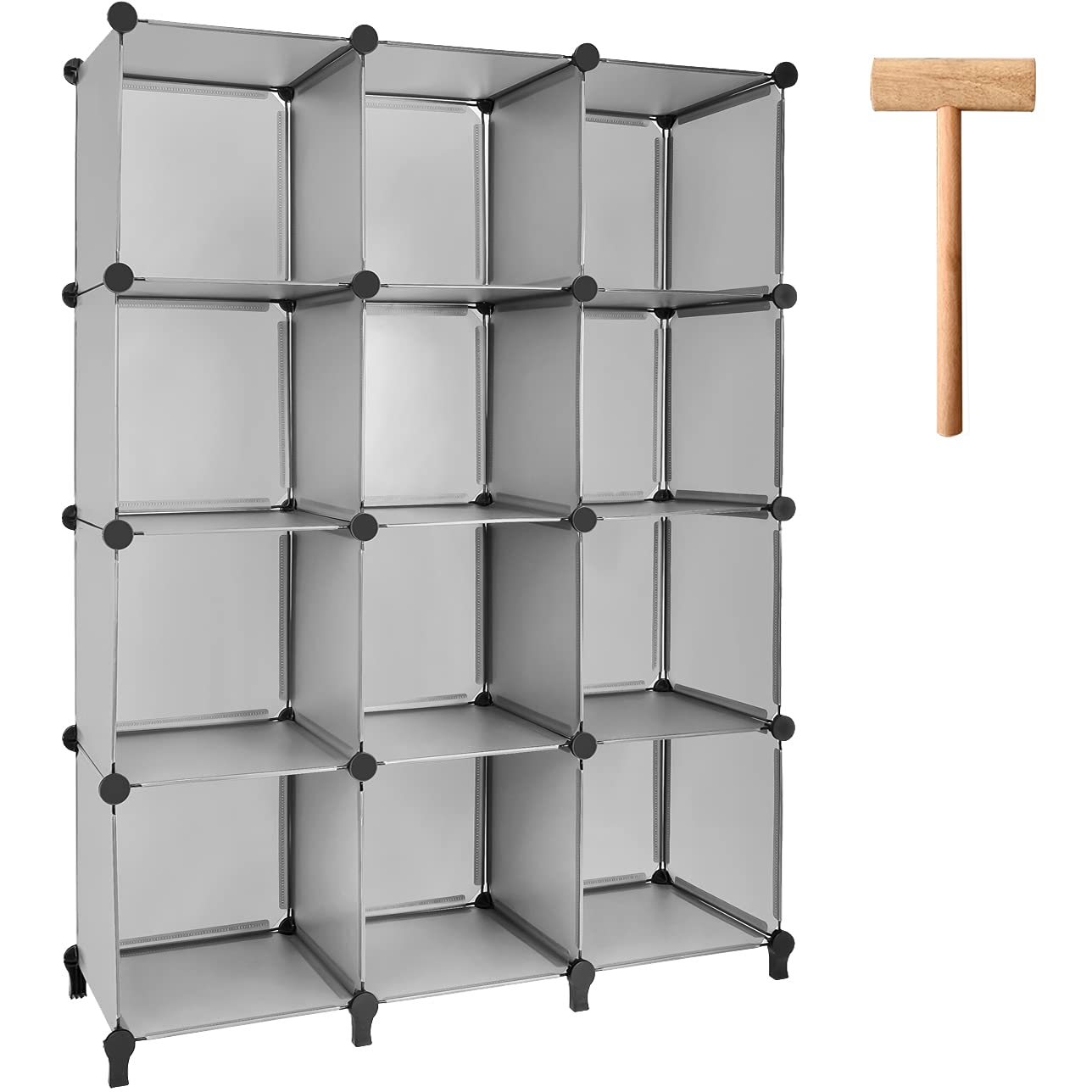 Buy Gold Armour Cube Storage 12Cube Bookshelf Closet Organizer Storage