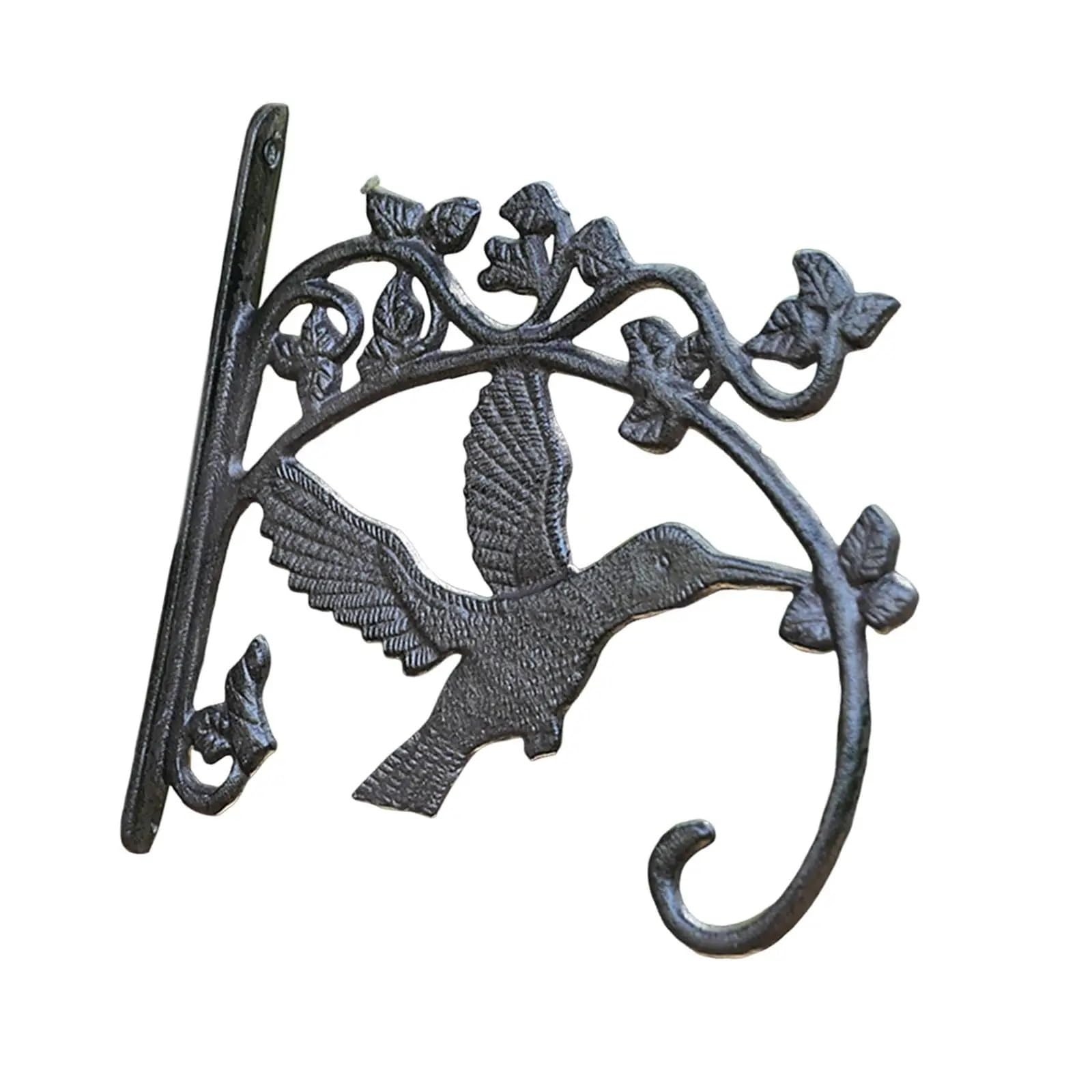 HUWOYG Plant Hangers Hanging Brackets Versatile Easy Installation Basket for Plants(Hummingbird)
