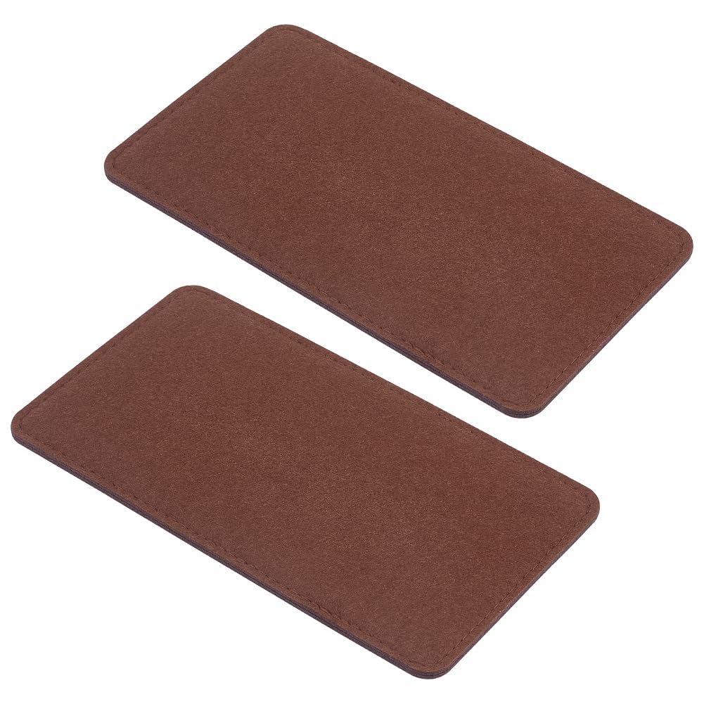 Fond de sac en feutre marron renfort de maroquinerie durable