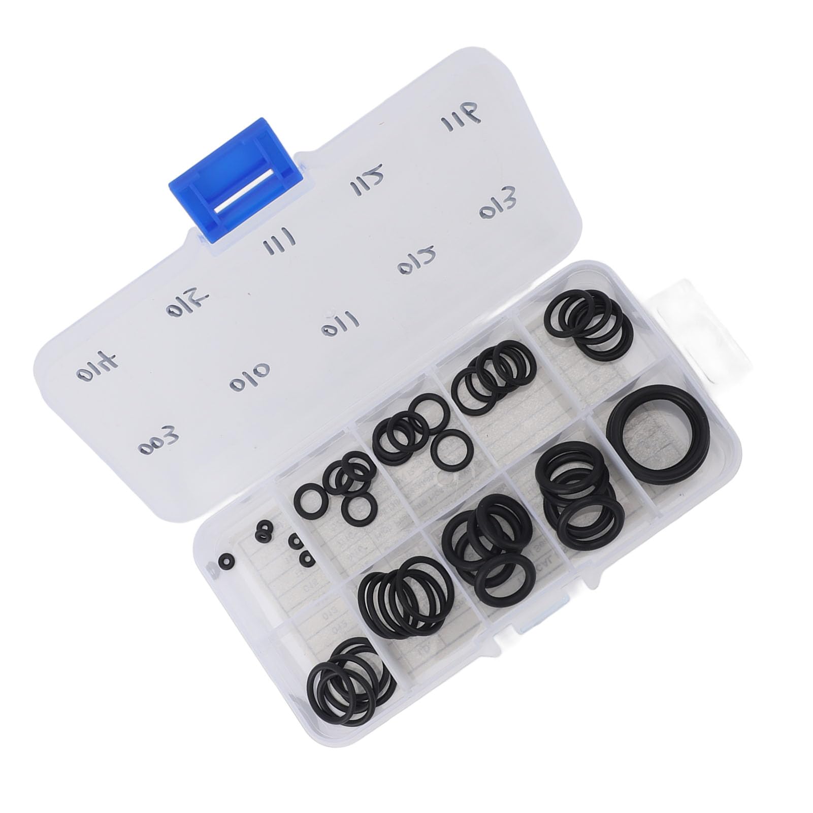 50 PCS Scuba Nitrox O Kit de Bague Plastique 70 Duro Plongée O Kit d'anneau pour plongée sous-Marine