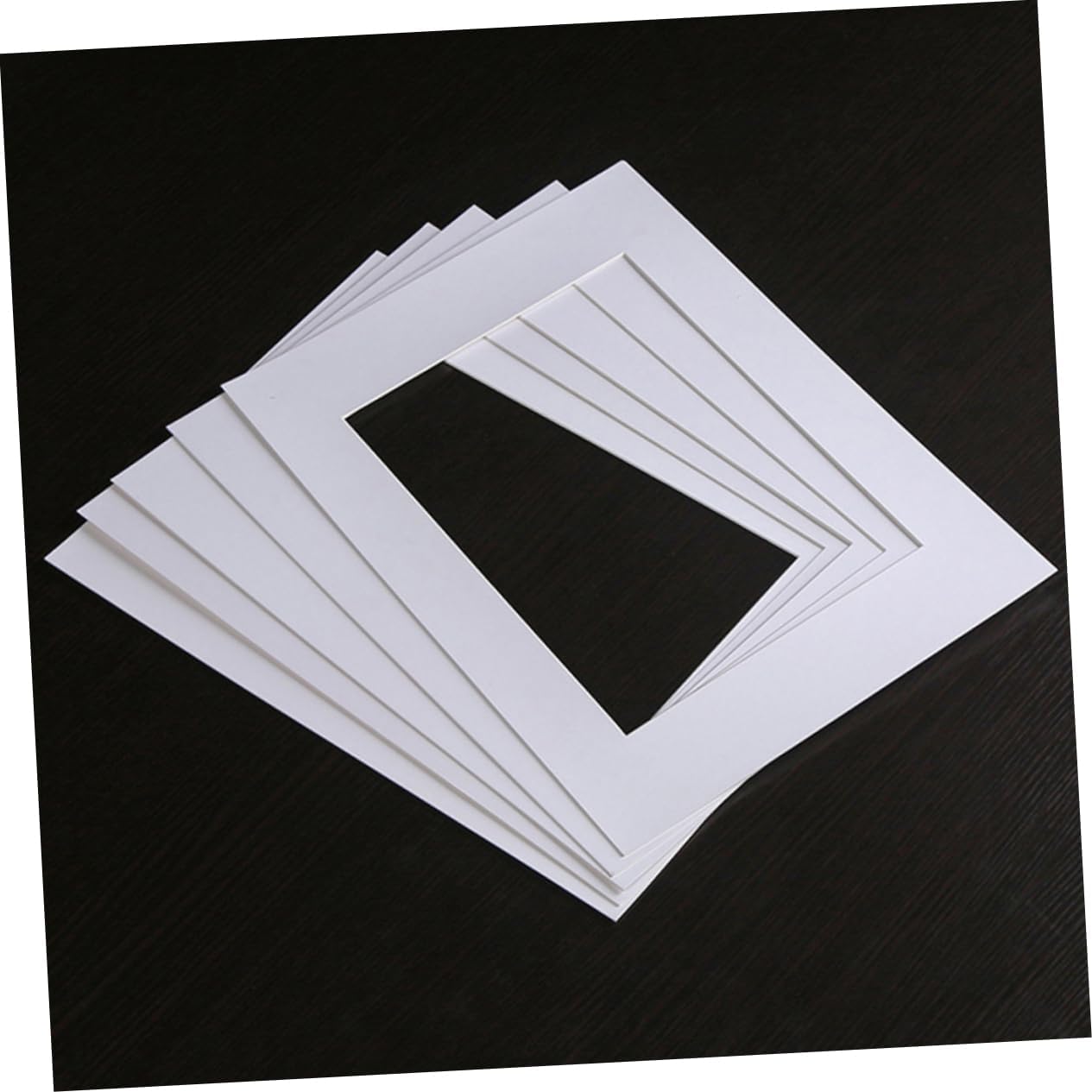 Levemolo 15pcs Photo Frame Matting Paper Mats Precut Picture Mounts for Frames Artwork Display Backing Boards