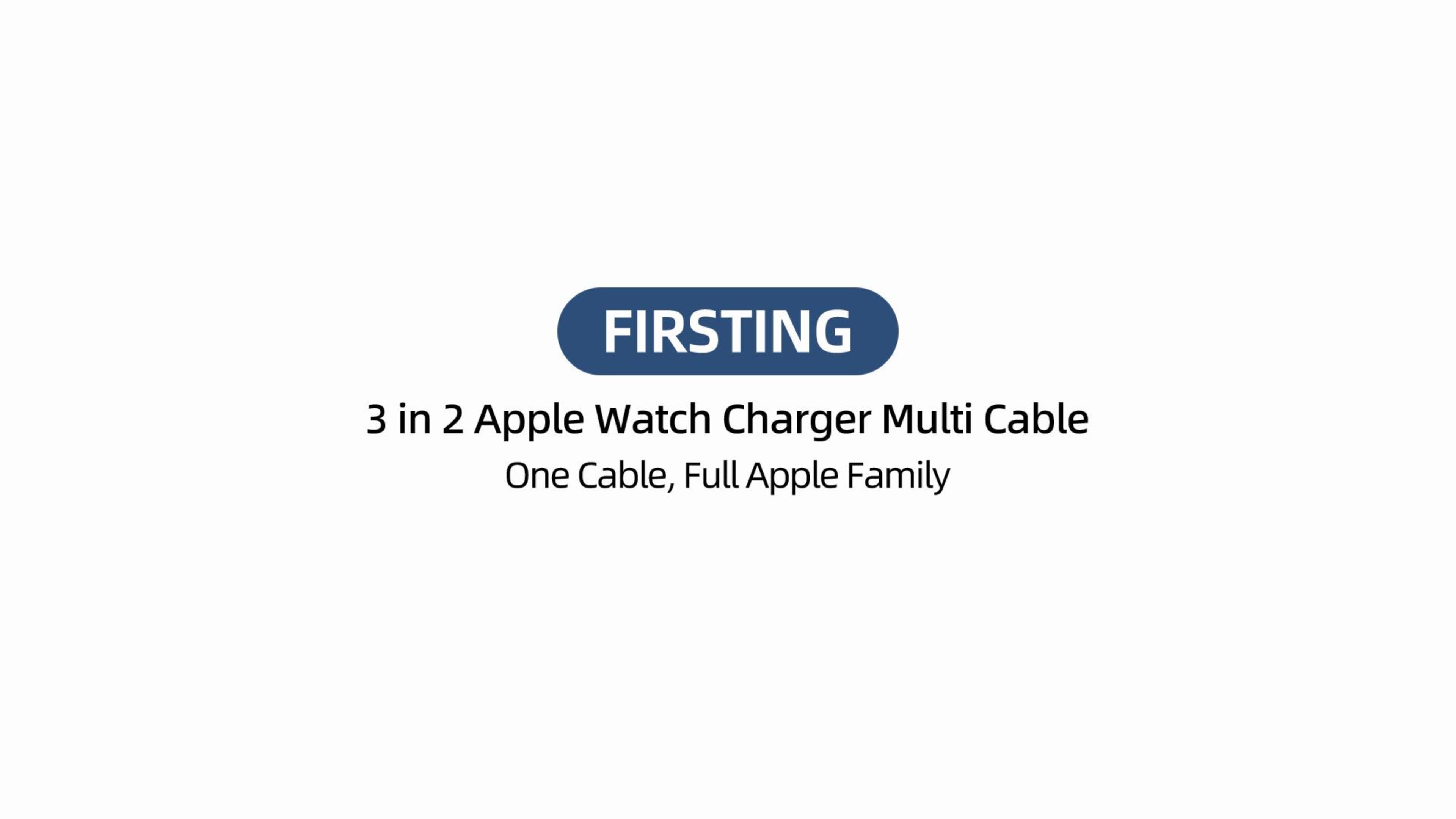 Image of 3 in 2 USB C Multi Charging Cable for iWatch Charger /Type C /IP, Braided Multi Charger Cable, USB C Phone Charger Cord Compatible with iPhone 17-11 /iWatch Series /Car /Travel /Home 5FT 2PS