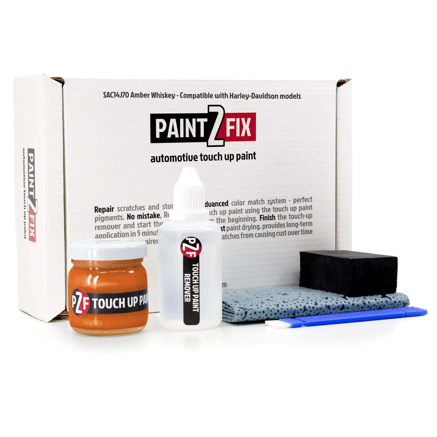 Amazon.com: SAC14J70 Amber Whiskey Touch Up Paint Kit for Harley