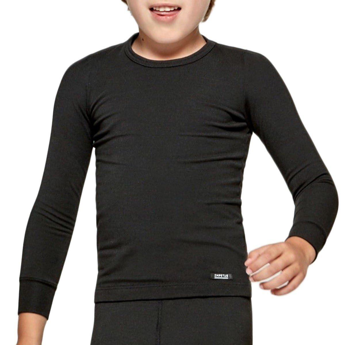IMPETUS, Camiseta Térmica Manga Larga para niños, 5368606. Color Negro, Talla