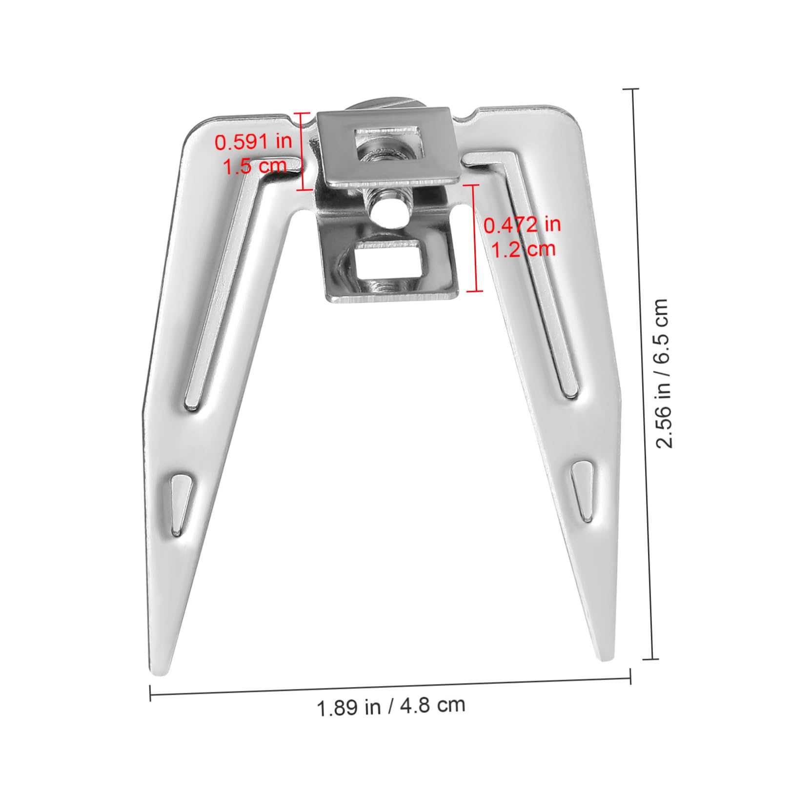 Abaodam Grill Set Stainless Steel Forks 6 Pieces Rotating Turkey Forks for Bbq Meat Cooked