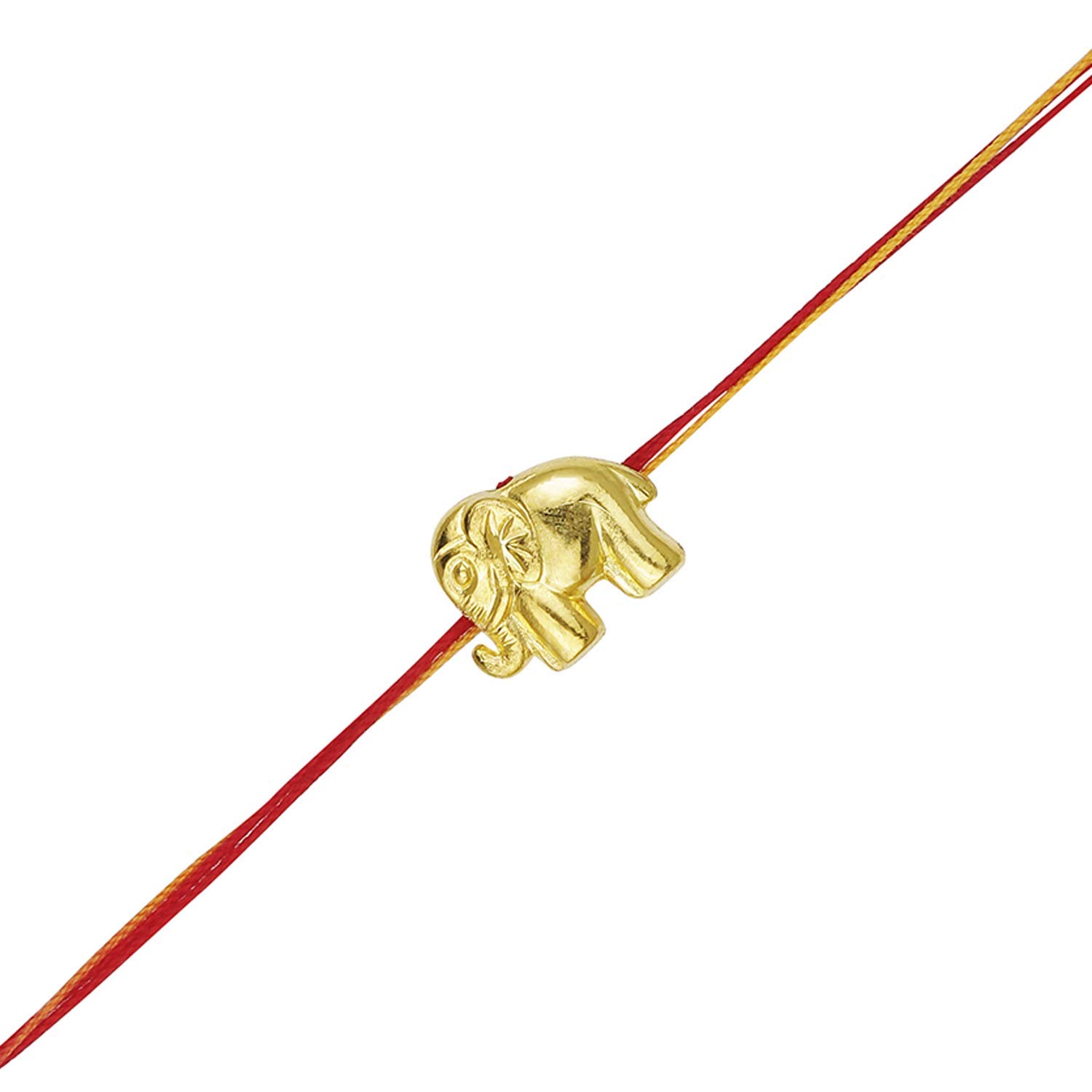 JWELLA Enhance the Festivities Gold Plated Acrylic Kids Rakhi - Complete Set with Roli/Kumkum Packets, Rice and Rakshabandhan Card - Pack of 1 (B0D9JMLX4P) Amazon Price History, Amazon Price Tracker