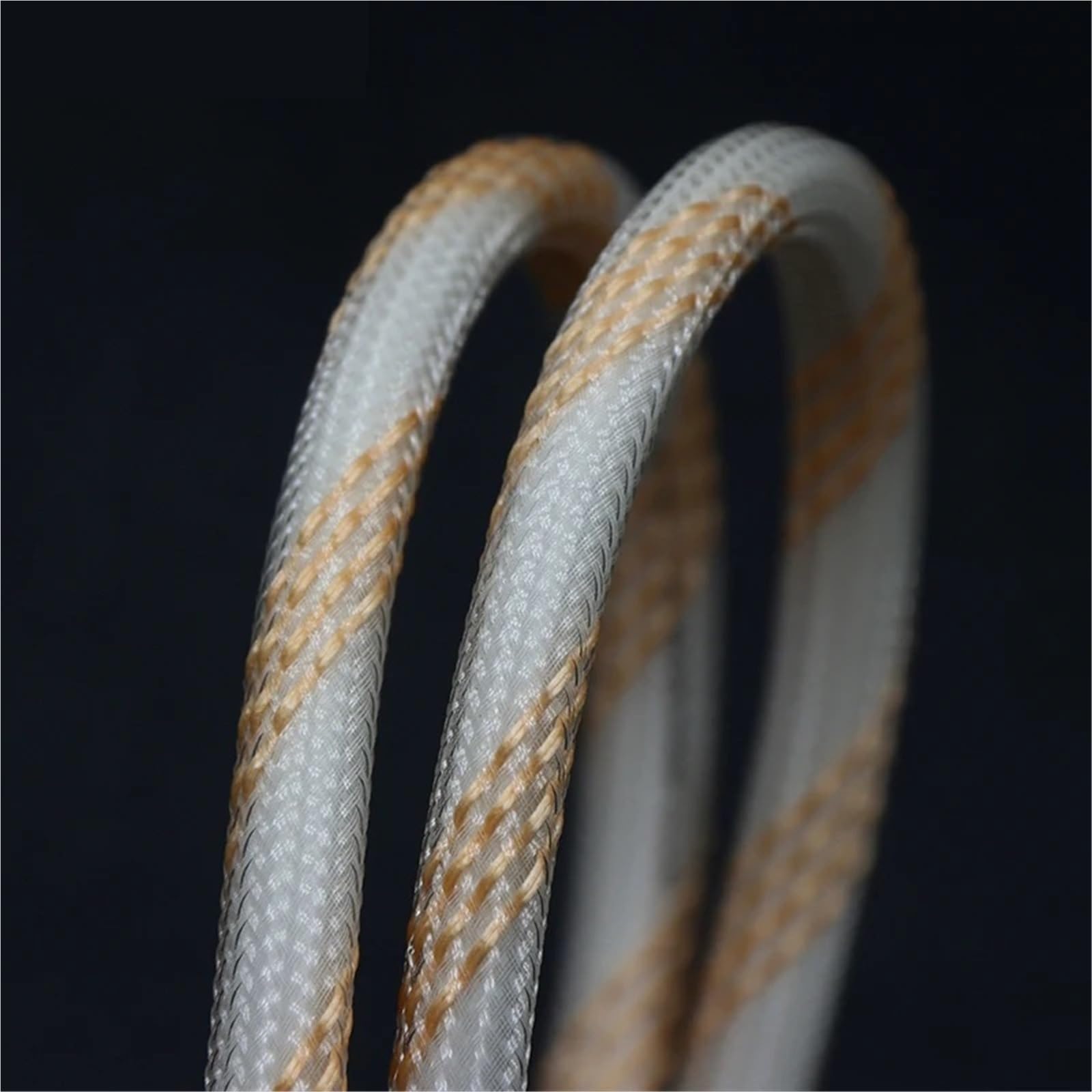Canalina Passacavi Muro Guaina intrecciata for cavi elettrici per Computer(10mm,50m)