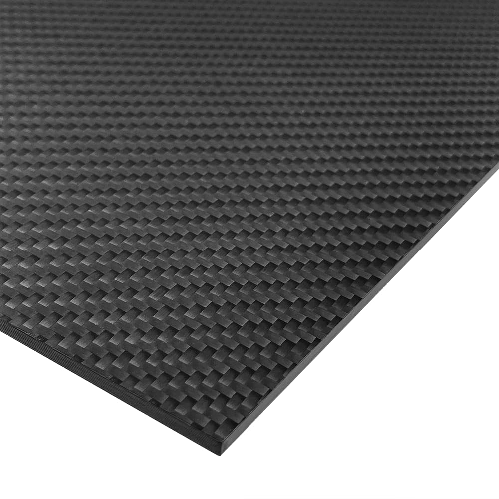 Płyta z włókna węglowego 200 x 300 mm grubość 3 mm arkusz z włókna węglowego 3K matowy mocny i duża twardość do cięcia CNC płyta z włókna węglowego 200 mm x 300 mm
