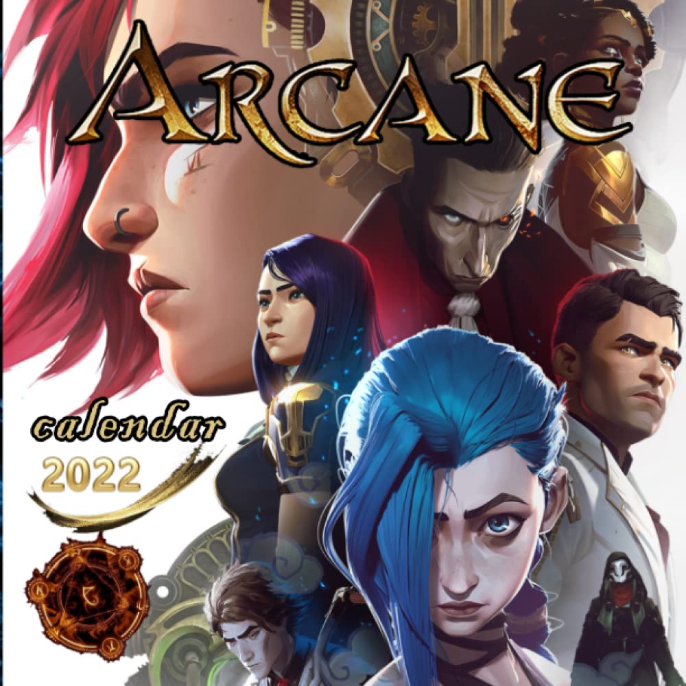 Buy Arcane 2022 2022 Arcane league of legends with Notes Section
