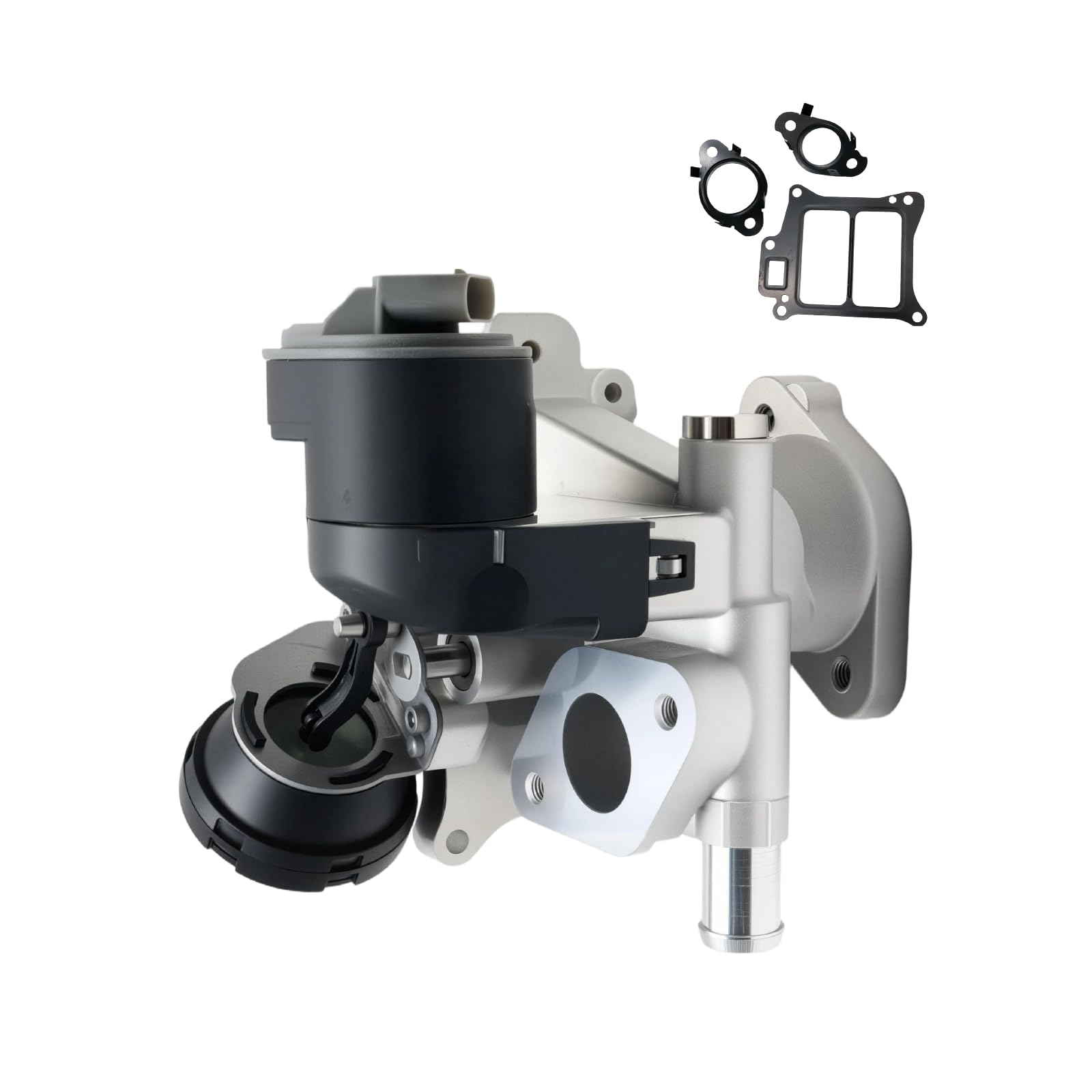 Kit Valvola AGR Raffreddatore Recircolo Gas di Scarico Compatibile per Volvo S60 II V70 3 XC60 XC70 II 36010128 Valvola EGR 31422378 360101