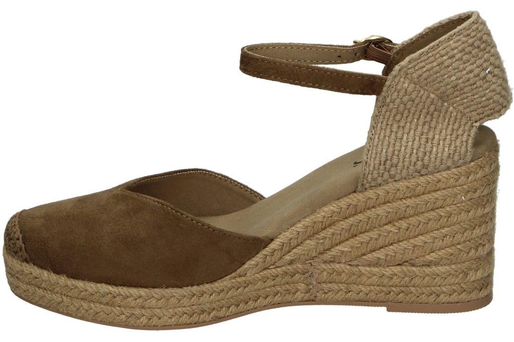 Skydiva Espadrillas con zeppa Aesthetic + da donna - iute da sparto, con fibbia - Espadrilles con zeppa alta e confortevole, eleganti e versatili