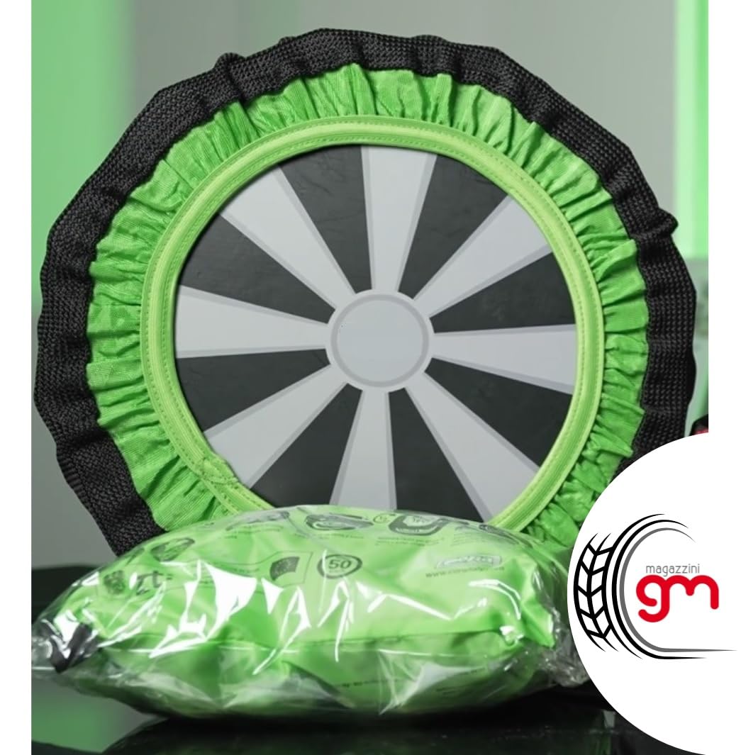 Calze da Neve in Tessuto Antiscivolo SOFTGRIP Omologate EN 16662-1 Misure per Tutti Gli Pneumatici Gruppo 5