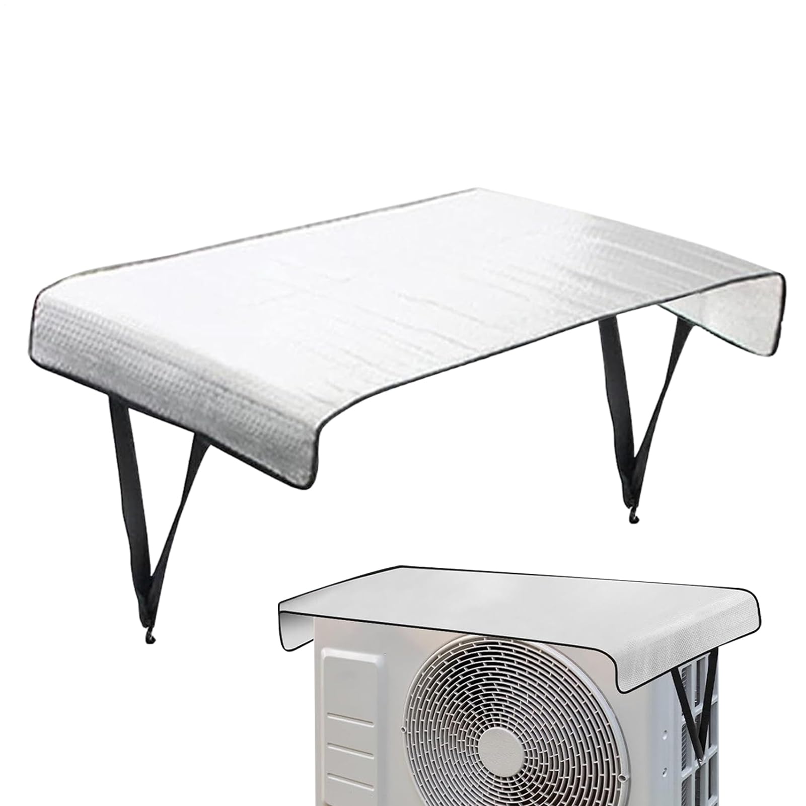 Fundas Exteriores Para Aire Acondicionado,Cubierta Impermeable De Alta Resistencia Para Unidad Exterior - Cubierta Impermeable Exterior Protección Contra Calor Estival Y Clima Invernal