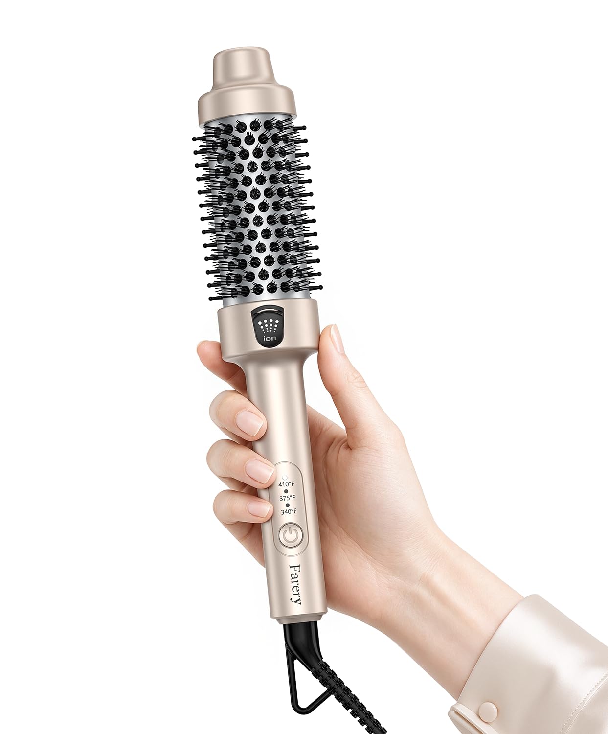 Farery Thermal Brush 1.5 Inch, Heated Round Brush for Blowout Look