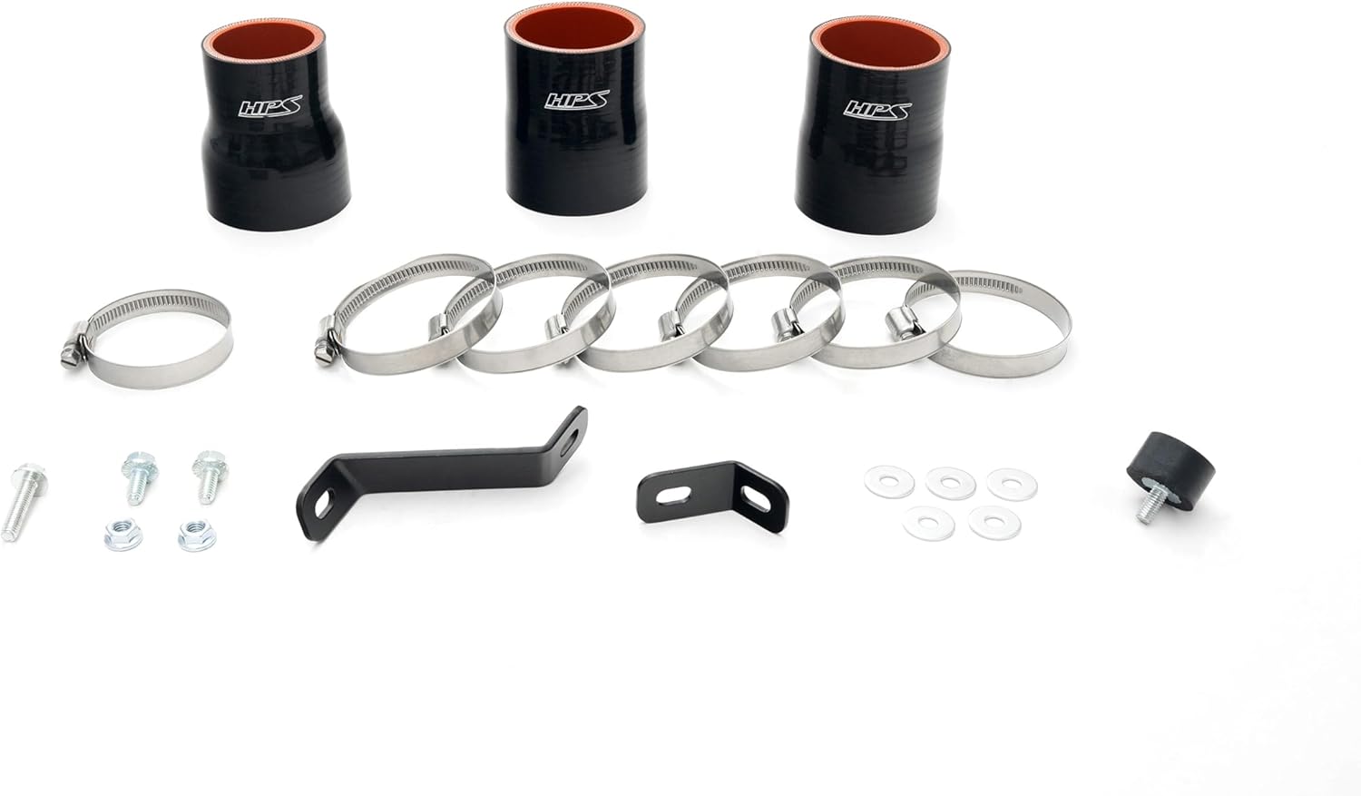 HPS Polish Intercooler Charge Pipe Kit Lower Hot Side and Cold Side Compatible for 2004-2005 Mazda Mazdaspeed Miata 1.8L Turbo, 17-152P