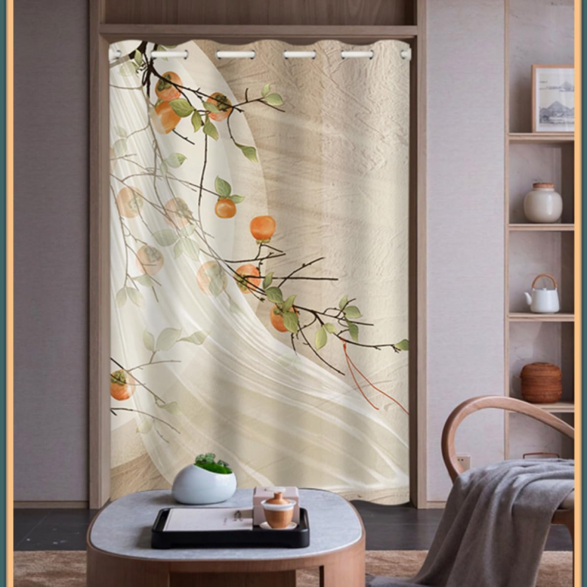 Amazon｜[CSW8DA] 夏 冷気遮断 間仕切り のれん 省エネ対策 インテリア