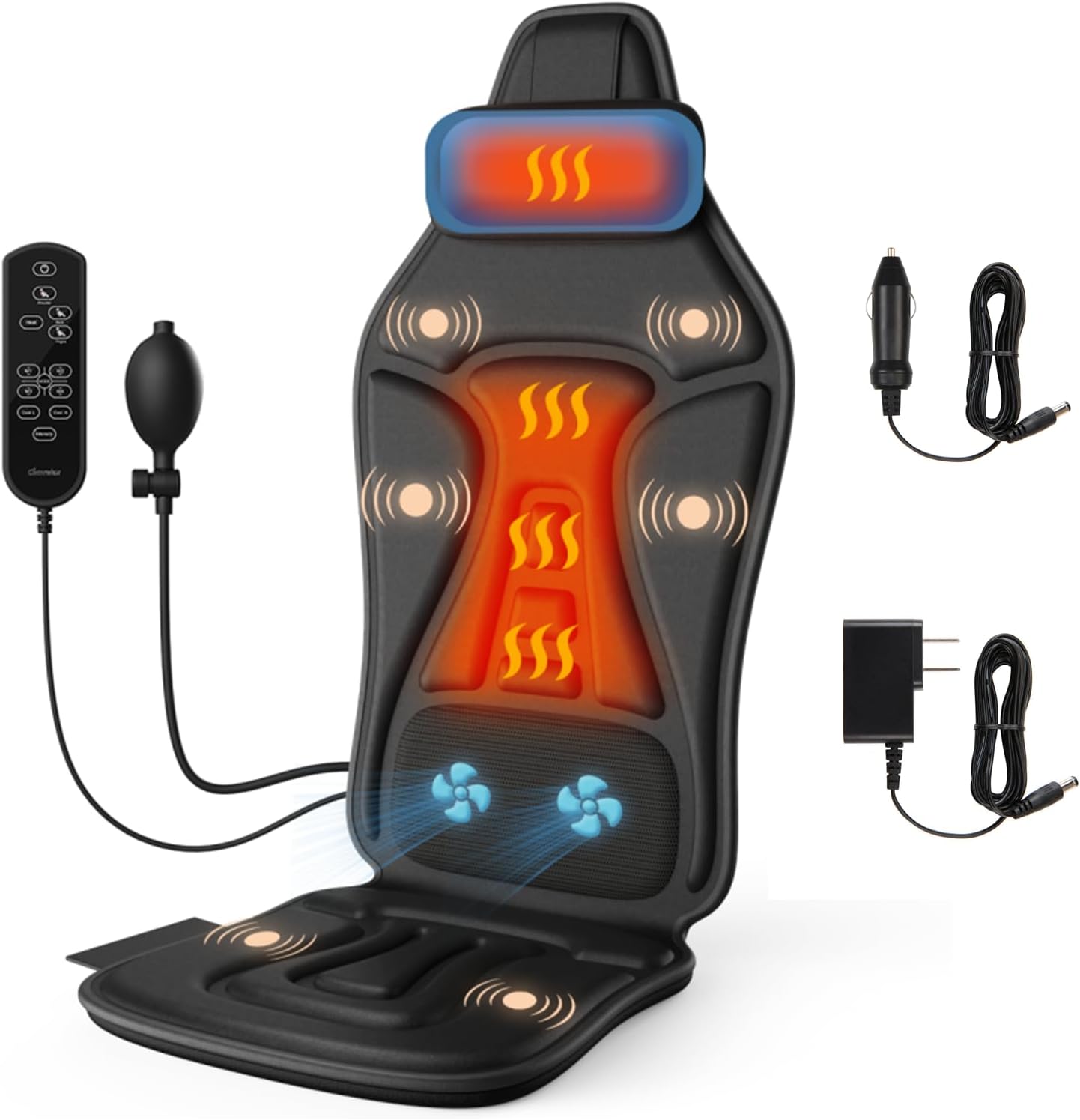Back Massager with Heat for Pain Relief Deep Tissue