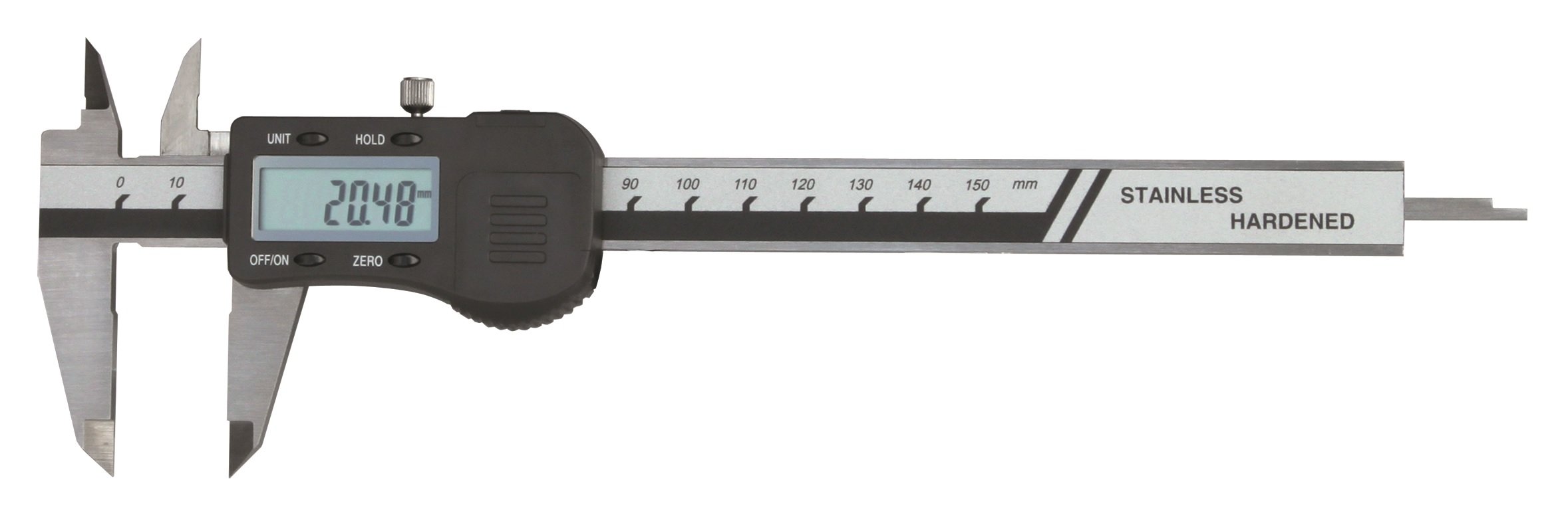 CNC QUALITÄT Calibre digital 200 mm DIN 862 – Sistema de medición 3 V