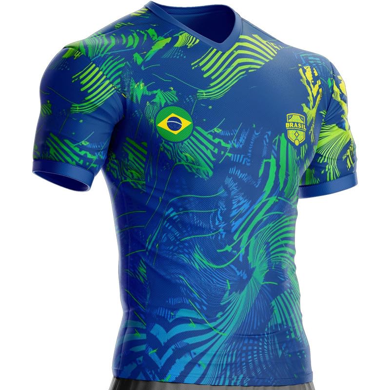 Maillot Brésil Football BR-55 Cadeau, Drapeau brésilien XXL