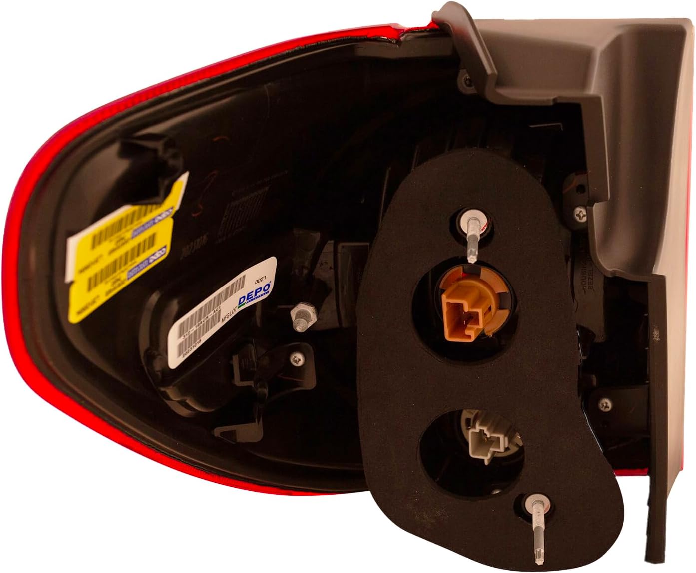 HEADLIGHTSDEPOT Left Driver Side Outer Tail Light Compatible With 08-17 Toyota Sequoia CAPA Certified