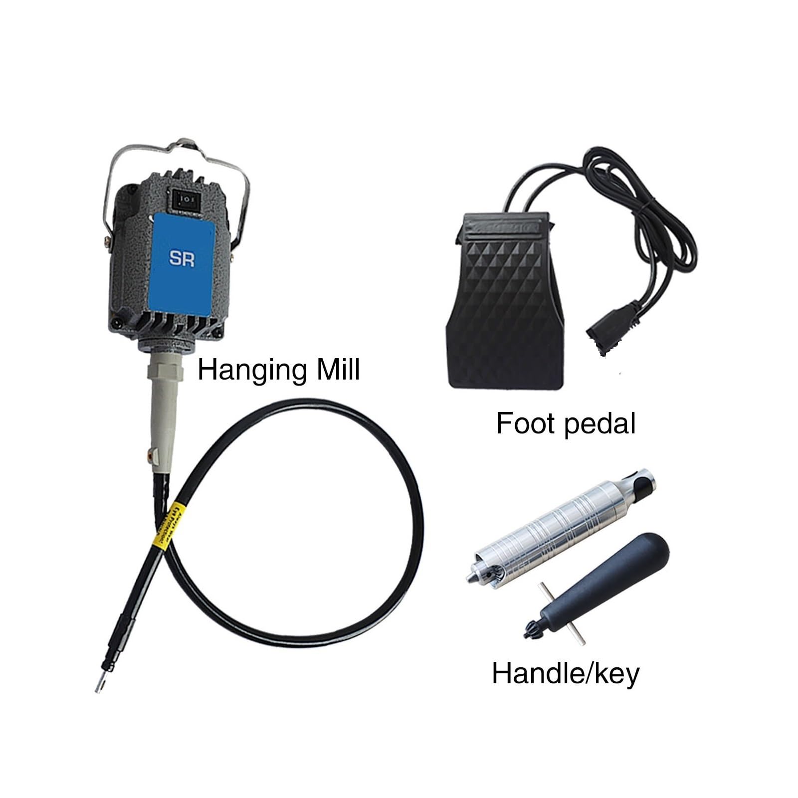 Máquina Pulidora De Herramientas Joyería Alta Velocidad, Pulido Rotativas For, Eje Flexible Capacidad De Grabado De PrecisióN