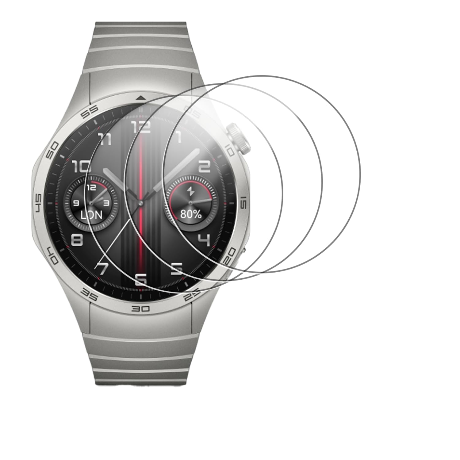 Amazon.co.jp: 【3枚セット】HUAWEI Watch GT4 46mm GHM スマート