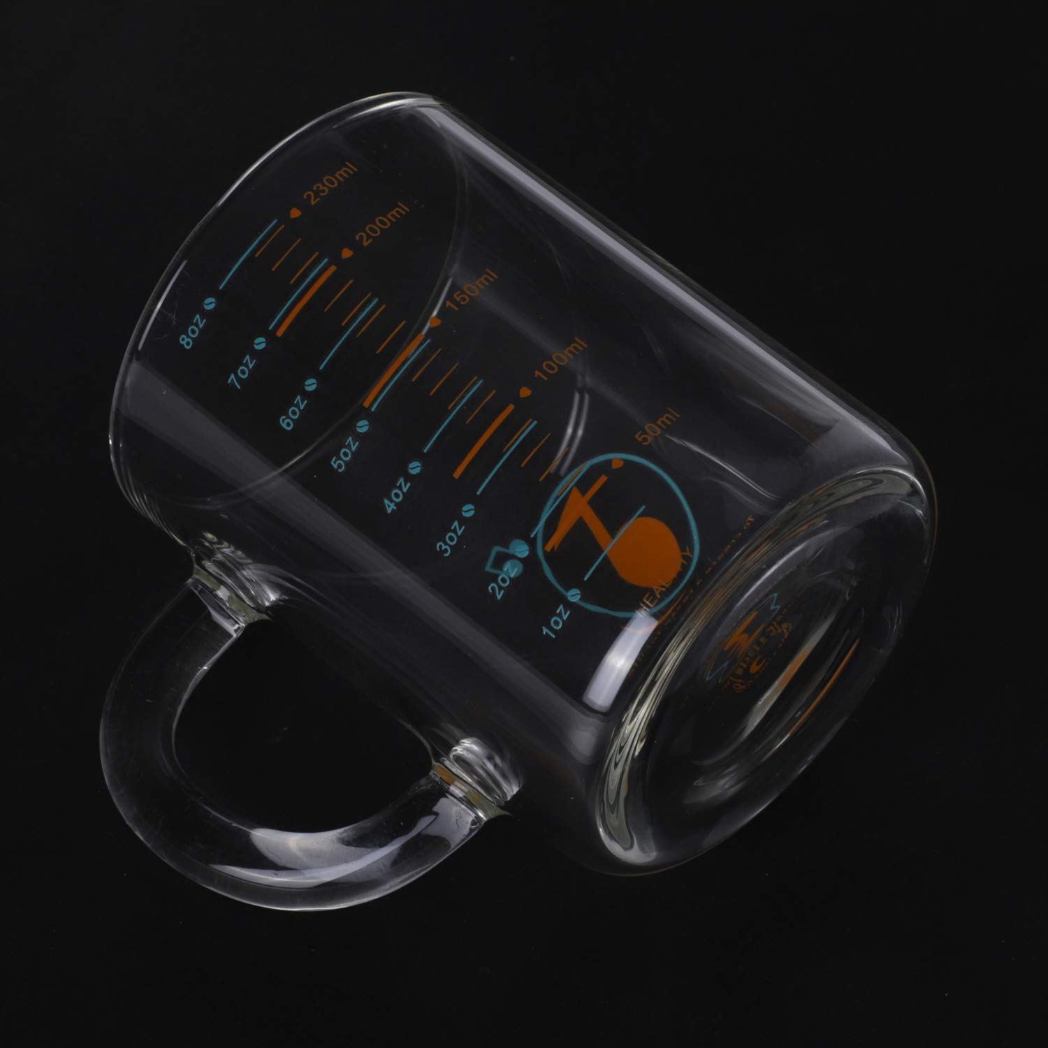 Vetro Borosilicato Bricco In Per Latte - Resistente Al Calore, Con Manico, Ideale Per Schiumare