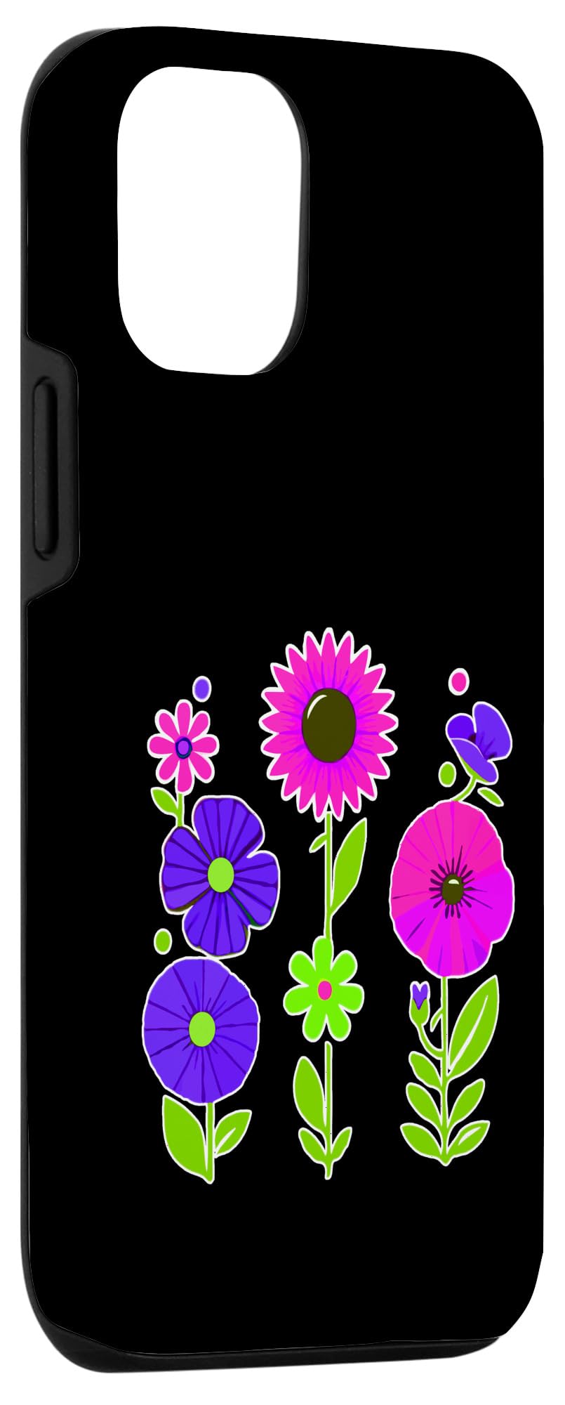 iPhone 15 Pro Wildflower Watercolor Pattern Case - Image 3