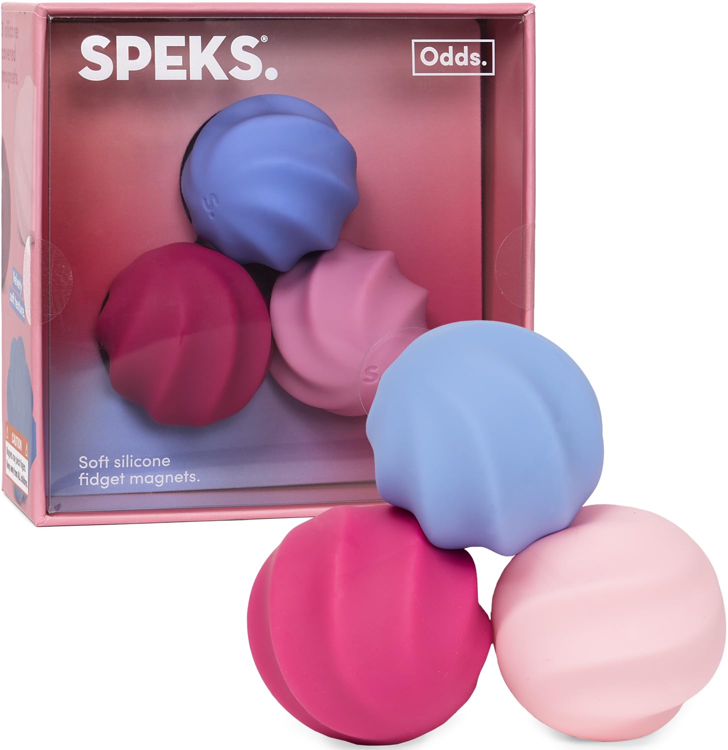 Amazon.com: Speks Odds Soft Silicone Fidget Magnets | Silent