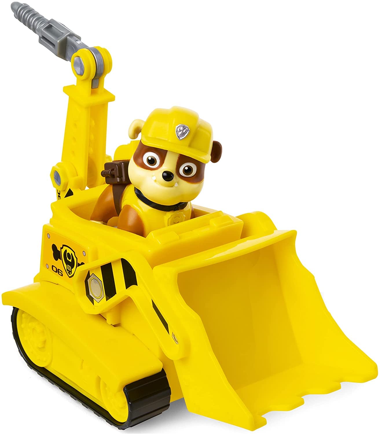 Paw Patrol - Rubble’s Diggin’ Bulldozer - Figure & Vehicle