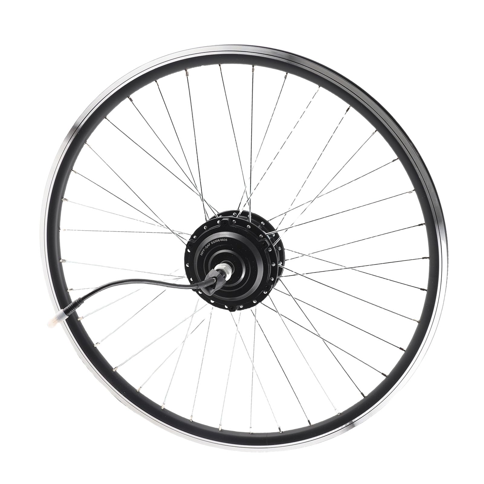 Kit de conversion de moteur de roue avant de vélo électrique 36V 250W 26 pouces avec écran LCD étanche IP65