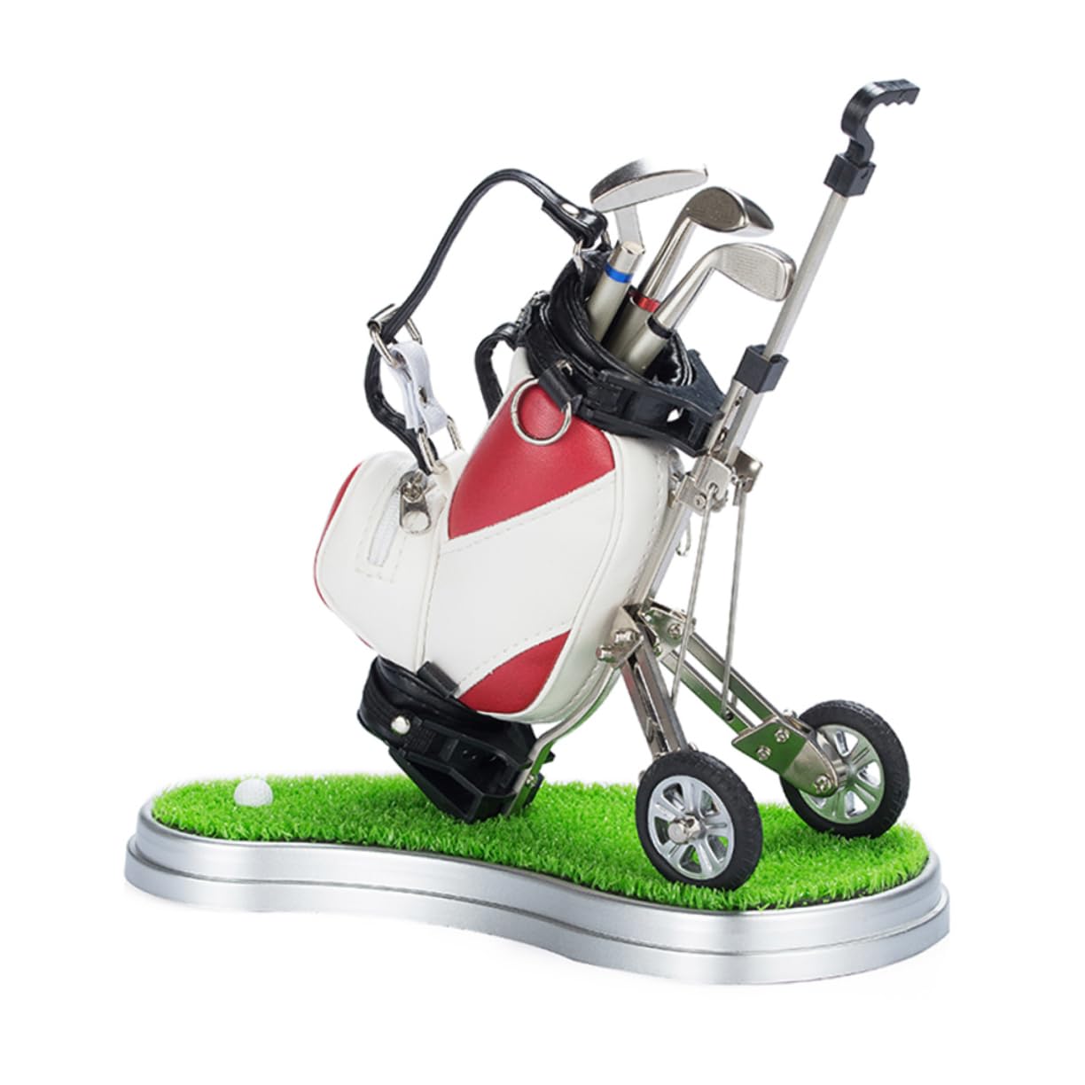 SHINEOFI 2 Pz Penne Penna Portamatite Da Scrivania Per L'uomo Portamatite Per Appassionati Di Sport Arredamento Desktop Da Golf Regali Da Scrivania Per Uomo Dell'ufficio